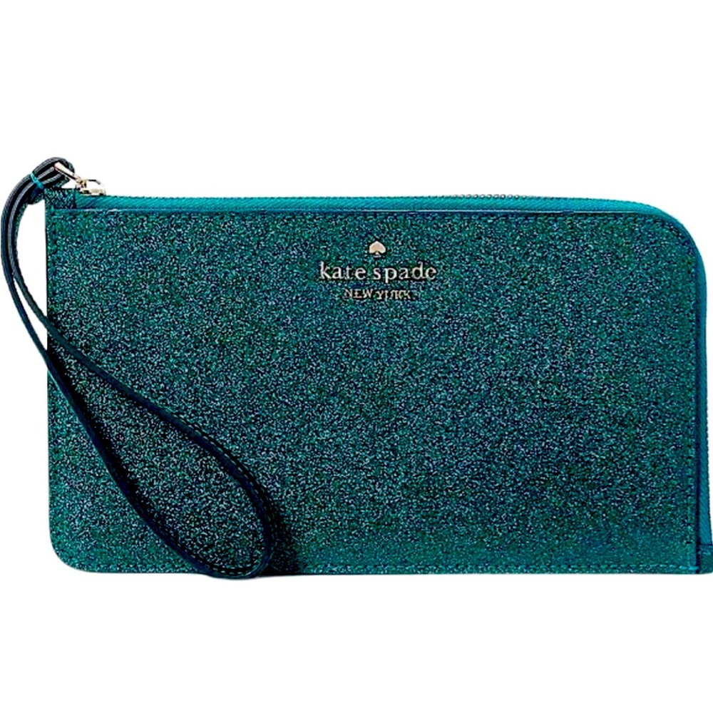 Kate Spade “Lucy” Medium L-Zip Wristlet